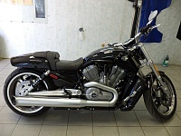 Мотоцикл Harley Davidson черный глянец