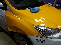 Ford Focus 3 желтое такси