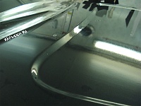 Защита капота Volvo XC 90 . Виниловая пленка 100 мкр.