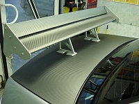 Mitsubishi Lancer 9 3D Carbon крыша, капот, багажник, спойлер