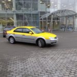 Ford Focus желтое такси