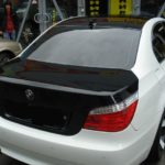 BMW X6 изменение цвета черной виниловой пленкой отдельных частей кузова